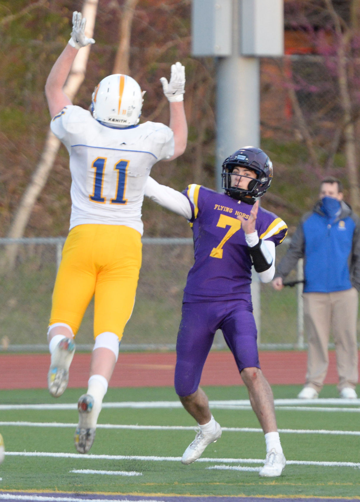 Football: Queensbury at Troy